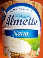 Mängden socker i Almette Natur