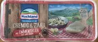 Mängden socker i Cremig & Zart mit Emmentaler