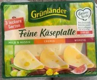 Mängden socker i Feine Käseplatte