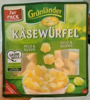 Mängden socker i Käsewürfel mild & nussig