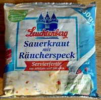 Mängden socker i Choucroutte