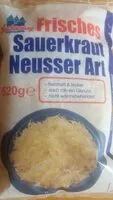 Mängden socker i Frische  Sauerkraut  Neusser Art