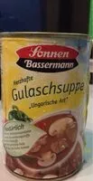 Mängden socker i Herzhafte Gulaschsuppe „Ungarische Art“