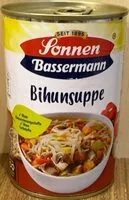 Mängden socker i Bihunsuppe