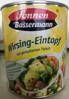 Mängden socker i Dose - Wirsing-Eintopf