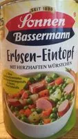 Mängden socker i Erbsen Eintopf