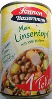 Mängden socker i Linsen-Eintopf
