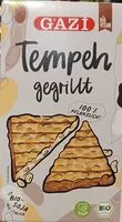 Mängden socker i Tempeh gegrillt