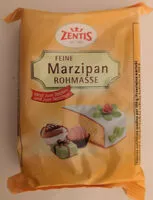 Mängden socker i Zentis Feine Marzipan Rohmasse