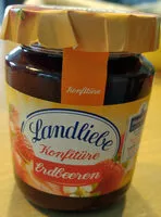 Mängden socker i Konfitüre Erdbeeren