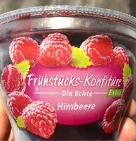 Mängden socker i Frühstücks-Konfitüre Himbeere