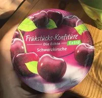Mängden socker i Frühstücks-Konfitüre Schwarzkirsche