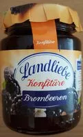 Mängden socker i Konfitüre Brombeeren