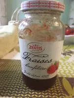 Mängden socker i Confiture de Fraises