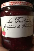 Mängden socker i Confiture de framboises
