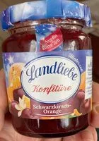 Mängden socker i Konfitüre Schwarzkirsch-Orange