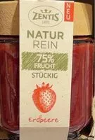 Mängden socker i Erdbeer Marmelade Natur Rein