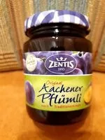 Mängden socker i Aachener Pflümli