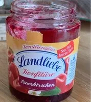Mängden socker i Sauerkirschkonfitüre