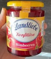 Mängden socker i Himbeer Konfitüre