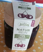 Mängden socker i Schwarzkirsch Fruchtaufstrich, Stückig