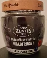 Mängden socker i Fruchtstücks-Konfitüre Waldfrucht