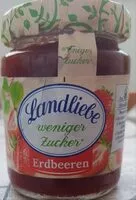 Mängden socker i Erdbeermarmelade