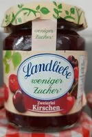 Mängden socker i Zweierlei Kirschen