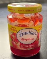 Mängden socker i Konfitüre Erdbeere +10% Gratis