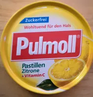 Mängden socker i Pulmoll Zitrone Zuckerfrei