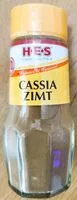 Mängden socker i Gewürze - H.E.S. - Cassia Zimt gemahlen