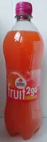 Mängden socker i Fruit 2 Go, Grapefruit Himmbeere