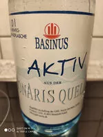 Mängden socker i Mineralwasser Aktiv