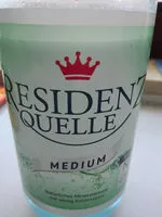 Mängden socker i Residenz Quelle Medium
