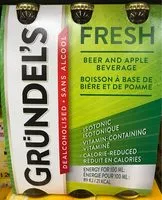Mängden socker i Gründel's Fresh Arome pomme