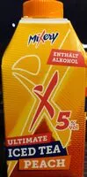 Mängden socker i Mixery Ultimate Iced Tea Peach