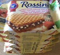 Mängden socker i Gaufrette fourrée