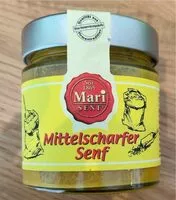 Mängden socker i Mittelscharfer Senf