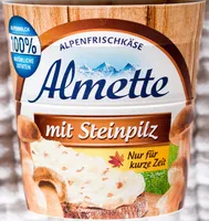 Mängden socker i Almette mit Steinpilz