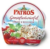 Mängden socker i Patros Genießerwürfel Tomate & Basilikum