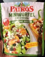 Mängden socker i Miniwürfel zum Streuen