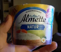 Mängden socker i Alpenfrischkäse Natur