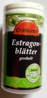 Mängden socker i Estragon, gerebelt