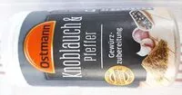 Mängden socker i Knoblauch und Pfeffer