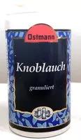 Mängden socker i Knoblauch - granuliert