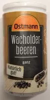 Mängden socker i Wacholderbeeren, ganz