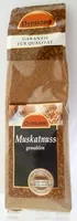 Mängden socker i Muskat gemahlen Nachfüllpackung