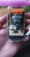 Mängden socker i Wacholderbeeren