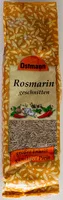 Mängden socker i Rosmarin geschnitten