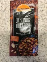 Mängden socker i Lieblingsgulasch Deftige Gewürzzubereitung